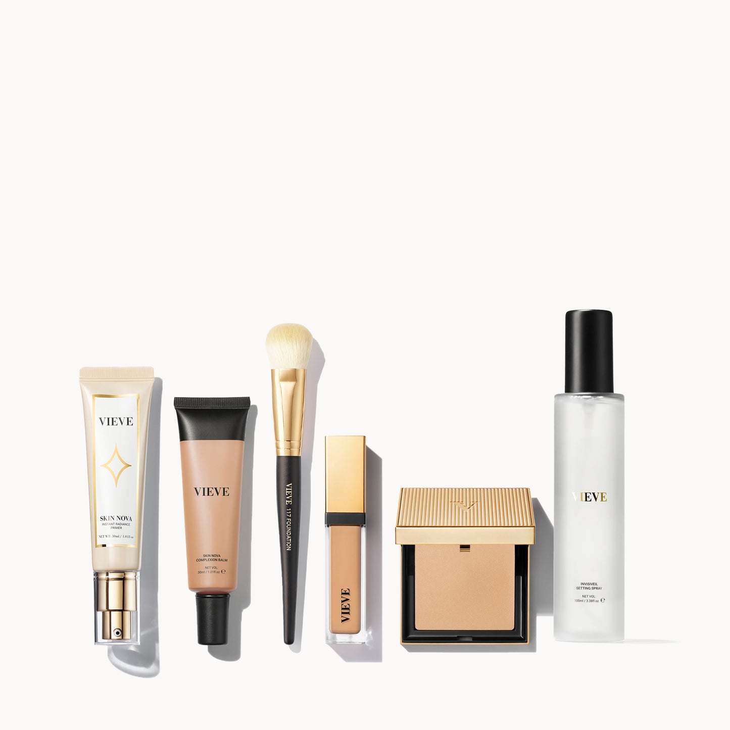 VIEVE The Complete Complexion Set + 117 Sets vieve-full-face-foundation-brush-bundle-1B