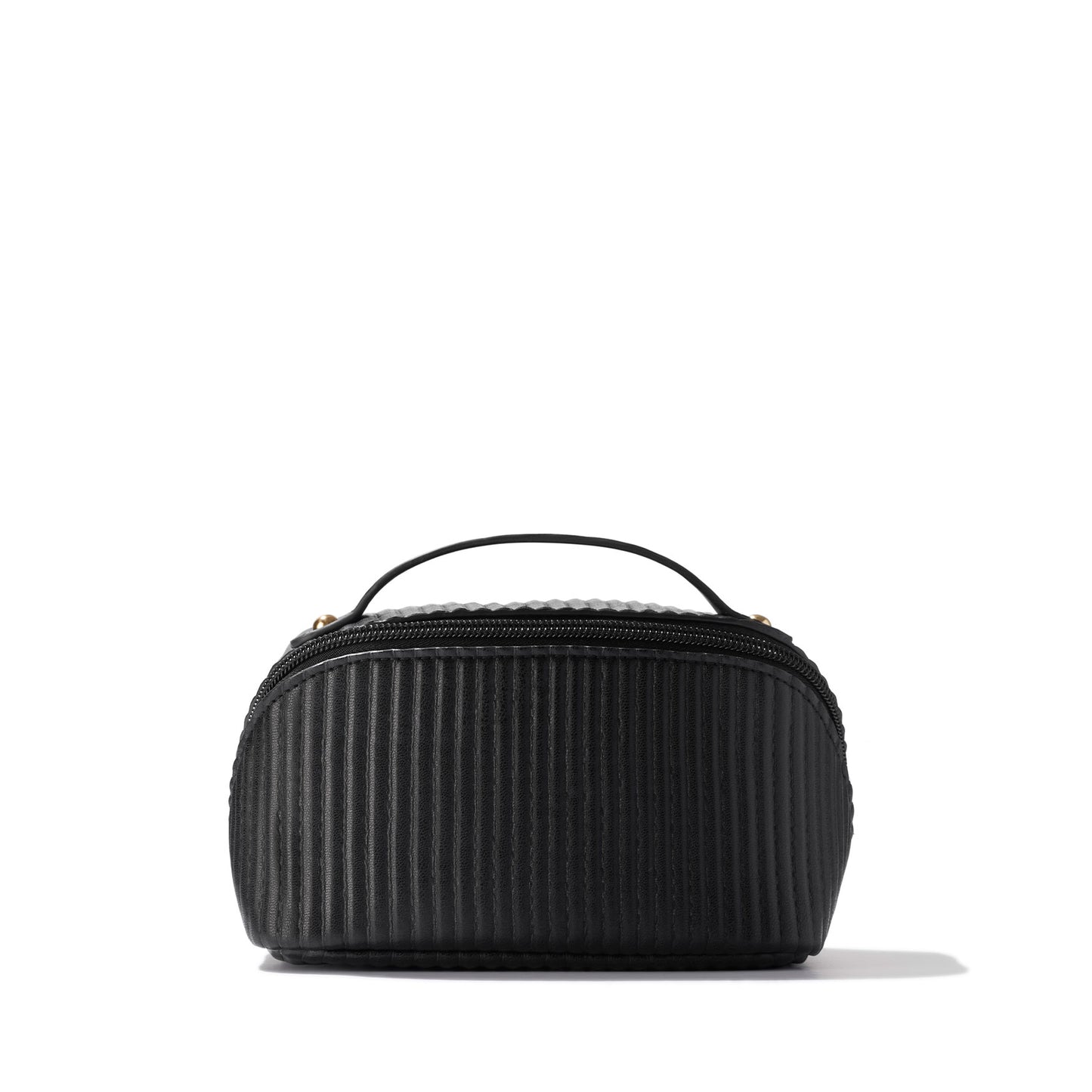 VIEVE Luxe Makeup Bag Mini Accessories vieve-luxe-makeup-bag-mini-ribbed-black-4