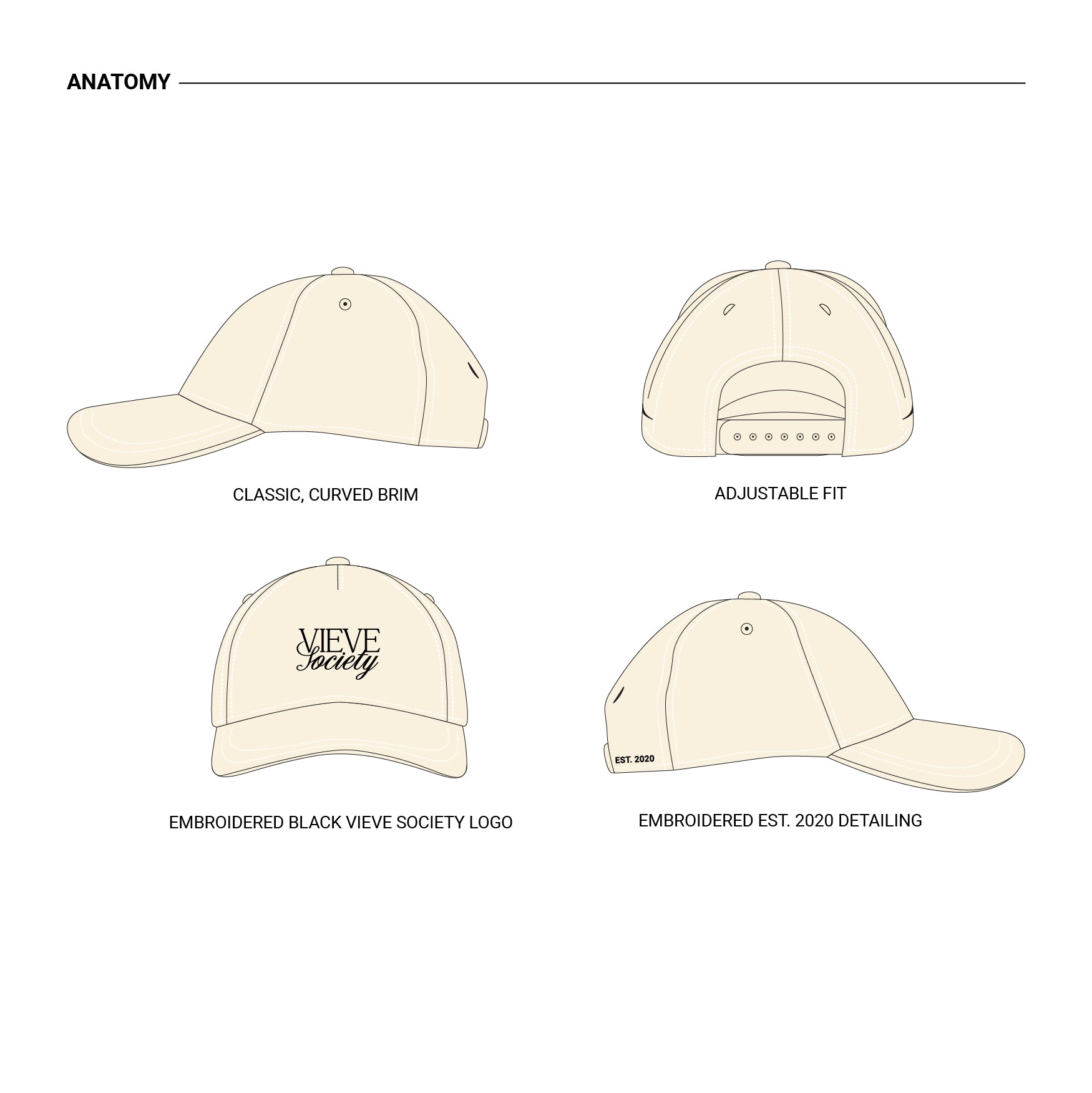 VIEVE The VIEVE Society Cap Apparel vieve-society-cap-5