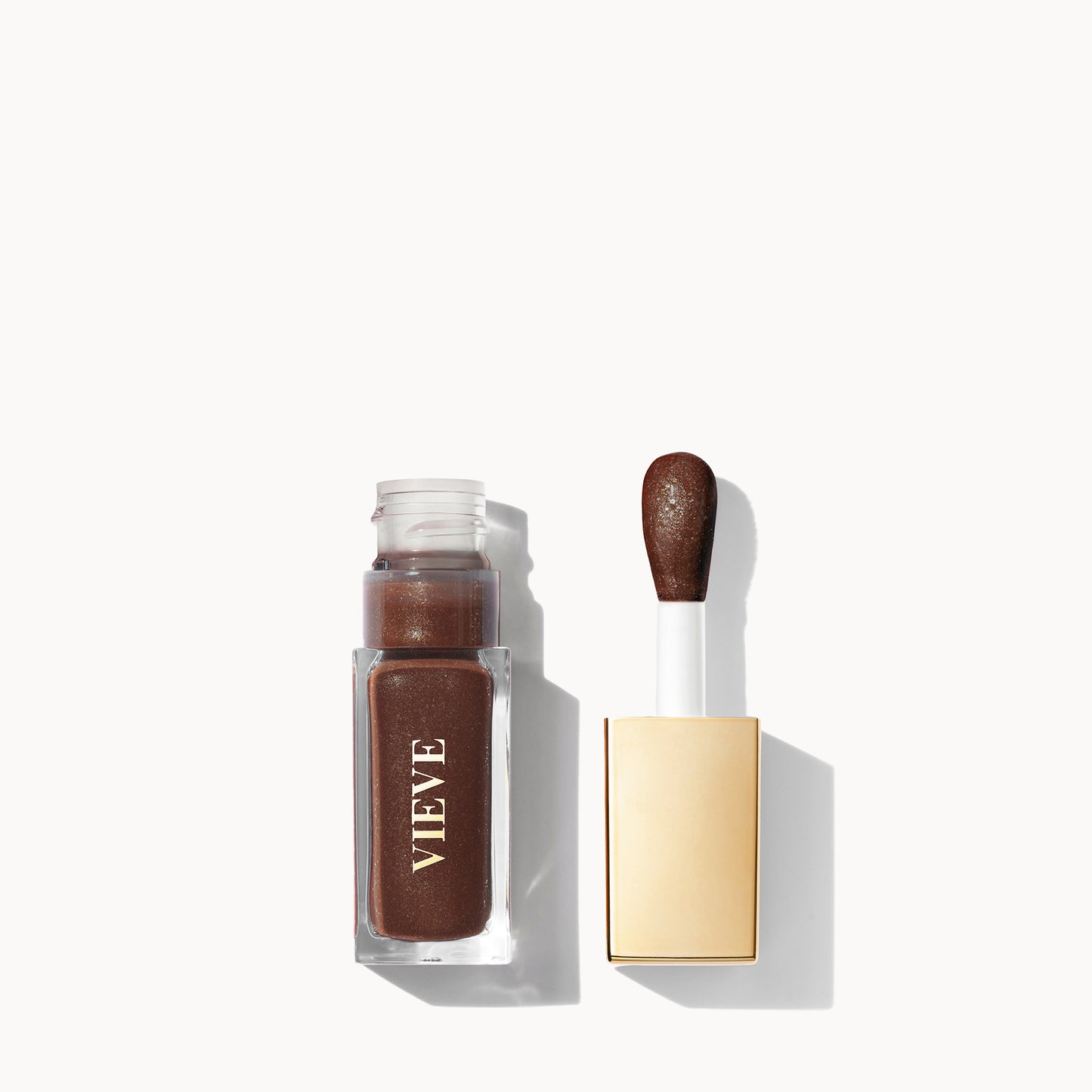 VIEVE Lip Dew Lip gloss vieve-supermodel-neutral-brown-shimmer-lip-gloss-1b