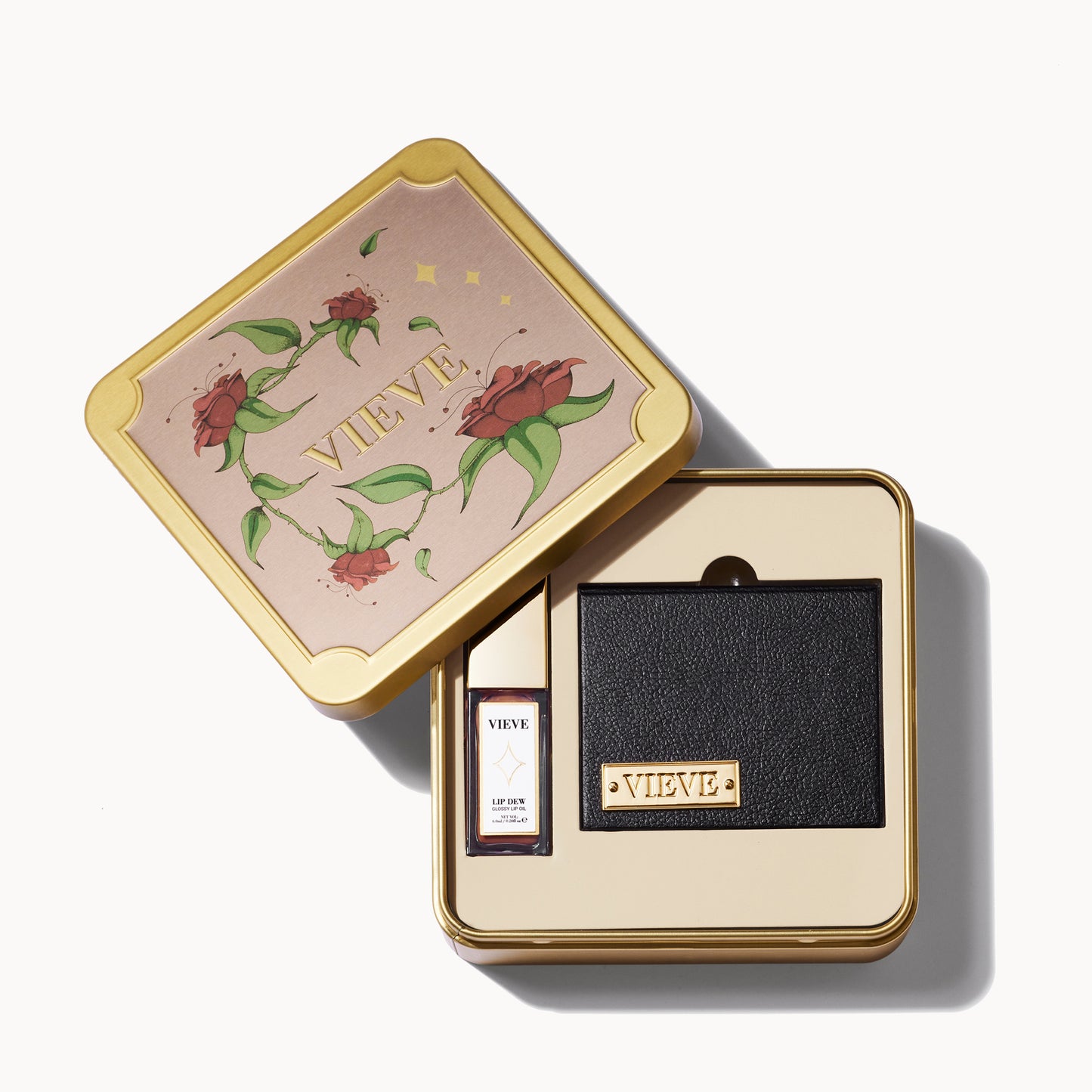 VIEVE Treasure Tin Sets vieve-tin-rosa-pink-lipgloss-blush-1-b