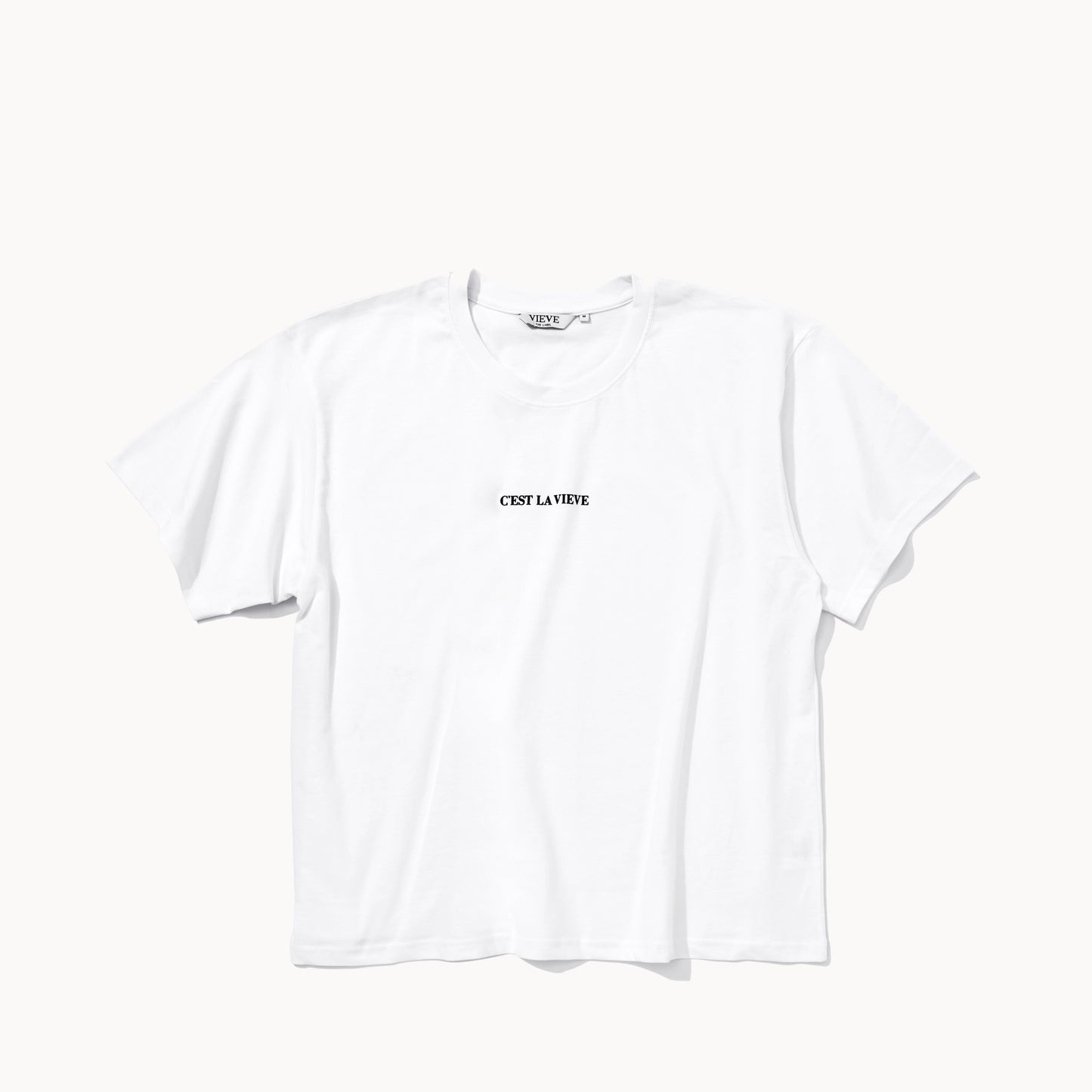 VIEVE C'est La Vieve T-Shirt Apparel cest-la-vieve-white-tshirt-1-b