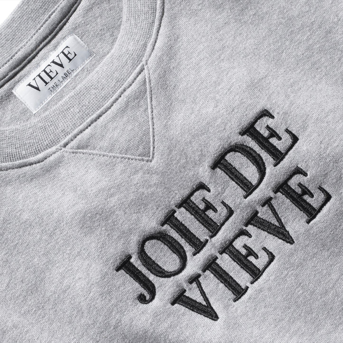 VIEVE Joie de VIEVE Sweatshirt Apparel grey-joie-de-vieve-sweatshirt-3