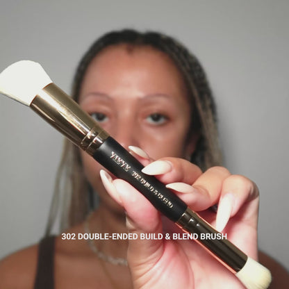 302 Double-Ended Build & Blend Brush