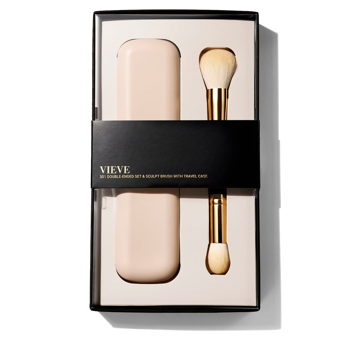 VIEVE 301 Double-Ended Set & Sculpt Brush with Travel Case Brushes vieve-301-set-sculp-brush-case-travel-kit-8