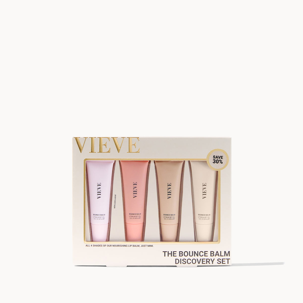 VIEVE The Bounce Balm Discovery Set Sets vieve-bounce-balm-discovery-lip-balm-set-1-b