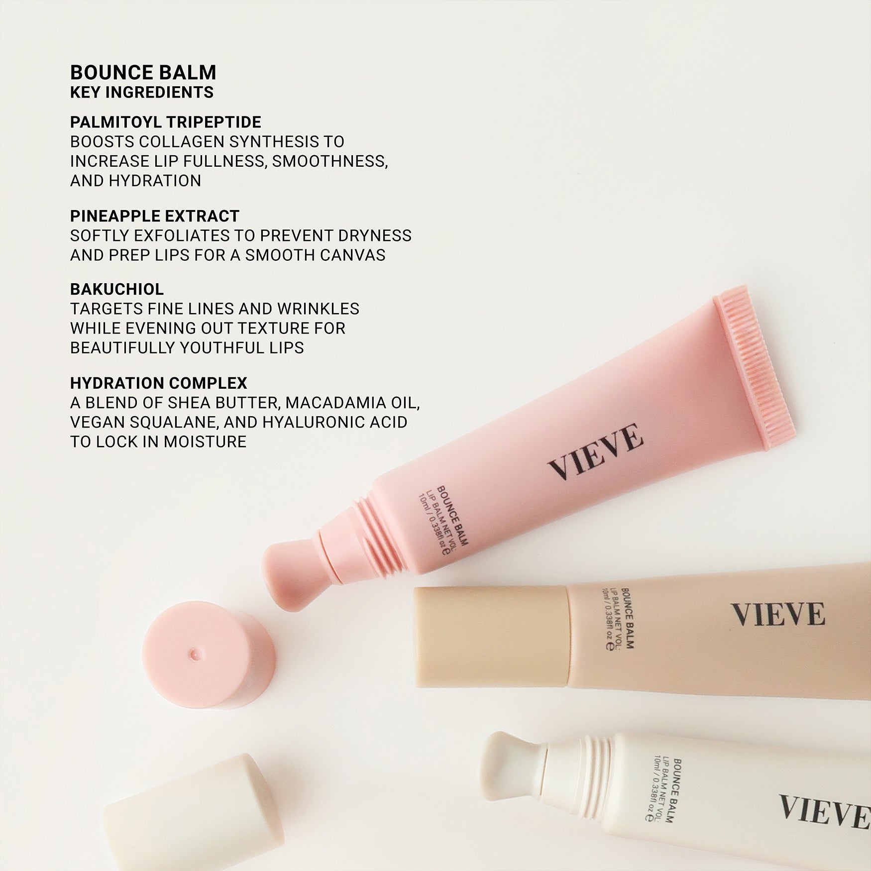 Bounce Balm | Hydrating Lip Balm | VIEVE Bounce Balm | Hydrating Lip Balm | VIEVE