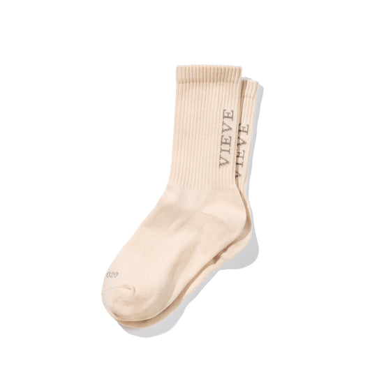 VIEVE The Heritage Sock Apparel vieve-heritage-socks-beige-1