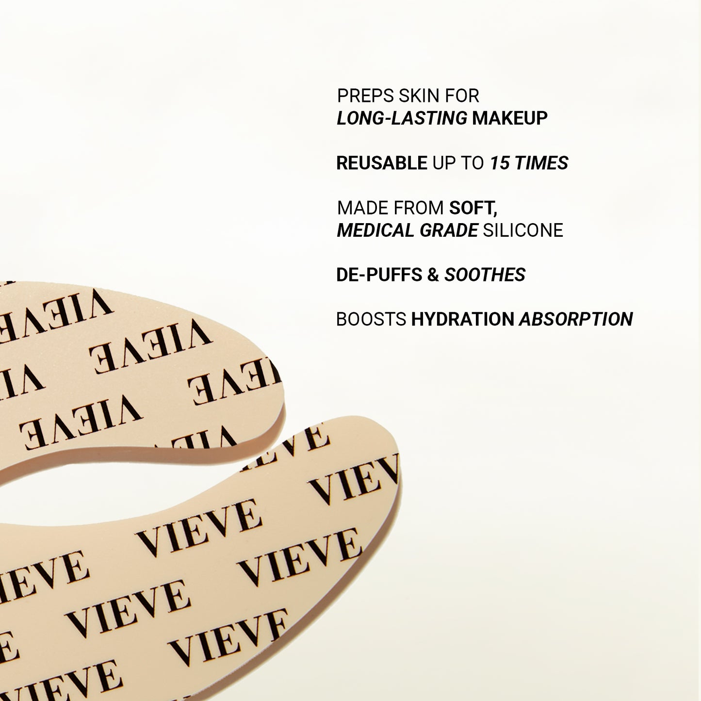 VIEVE The Icon Reusable Eye Patches Accessories vieve-icon-silicone-eye-patches-5