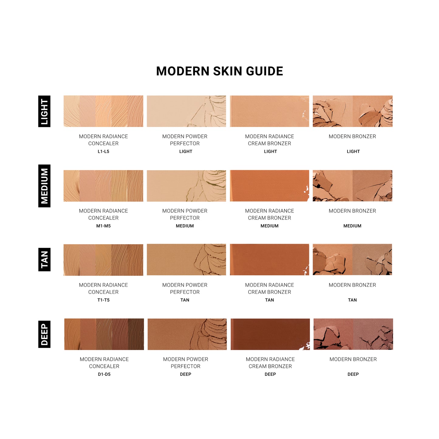 VIEVE Modern Bronzer Bronzer vieve-modern-bronzer-palette-light-6