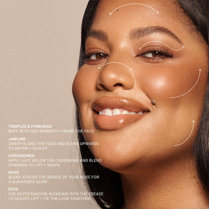 VIEVE Modern Radiance Cream Bronzer Bronzer vieve-modern-radiance-cream-bronzer-light-medium-8