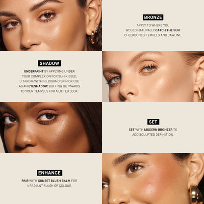 VIEVE Modern Radiance Cream Bronzer Bronzer vieve-modern-radiance-cream-bronzer-light-medium-9