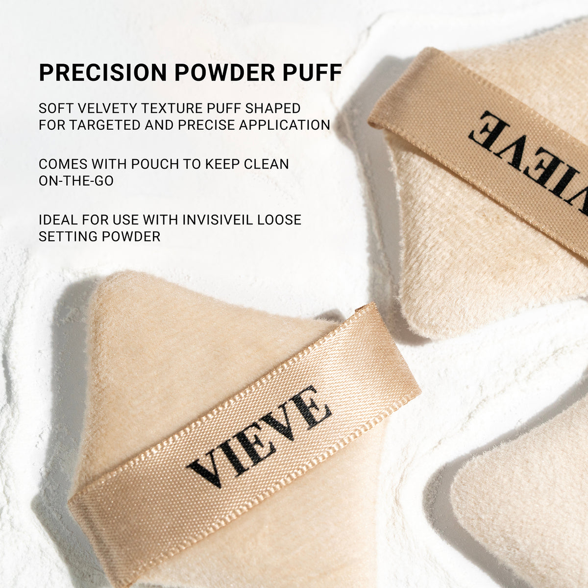 VIEVE Precision Powder Puff Makeup Powder Puff vieve-powder-puff-4-v2