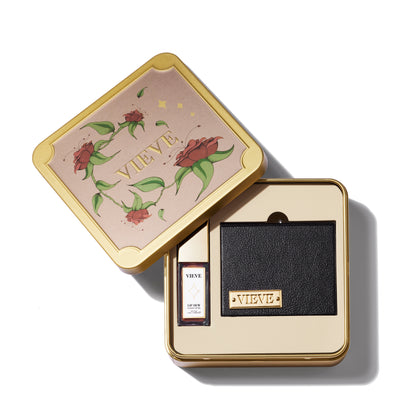 VIEVE Treasure Tin Sets vieve-tin-rosa-pink-lipgloss-blush-1