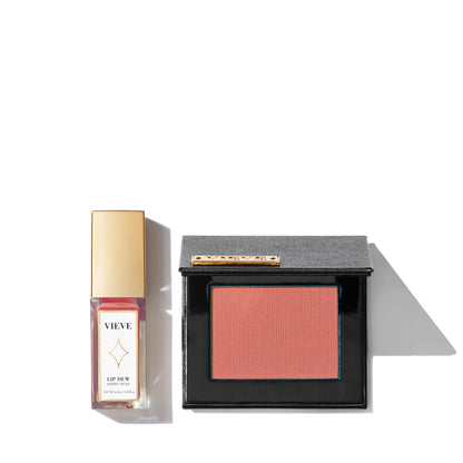 VIEVE Treasure Tin Sets vieve-tin-rosa-pink-lipgloss-blush-4