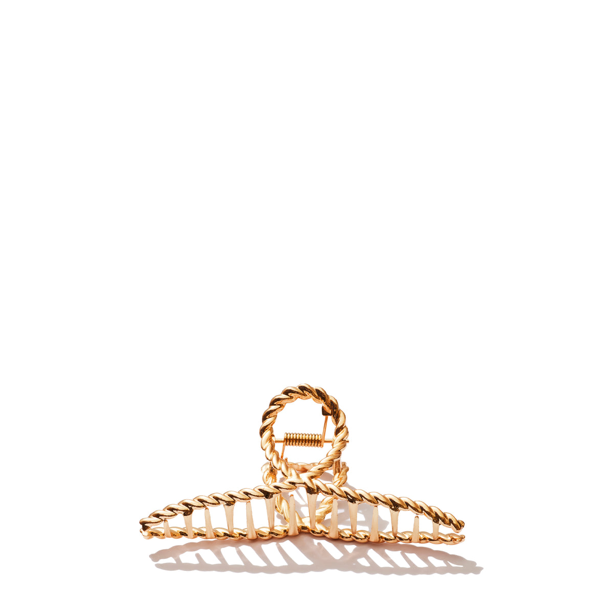 VIEVE Claw Clip Accessories vieve-twisted-gold-claw-clip-1