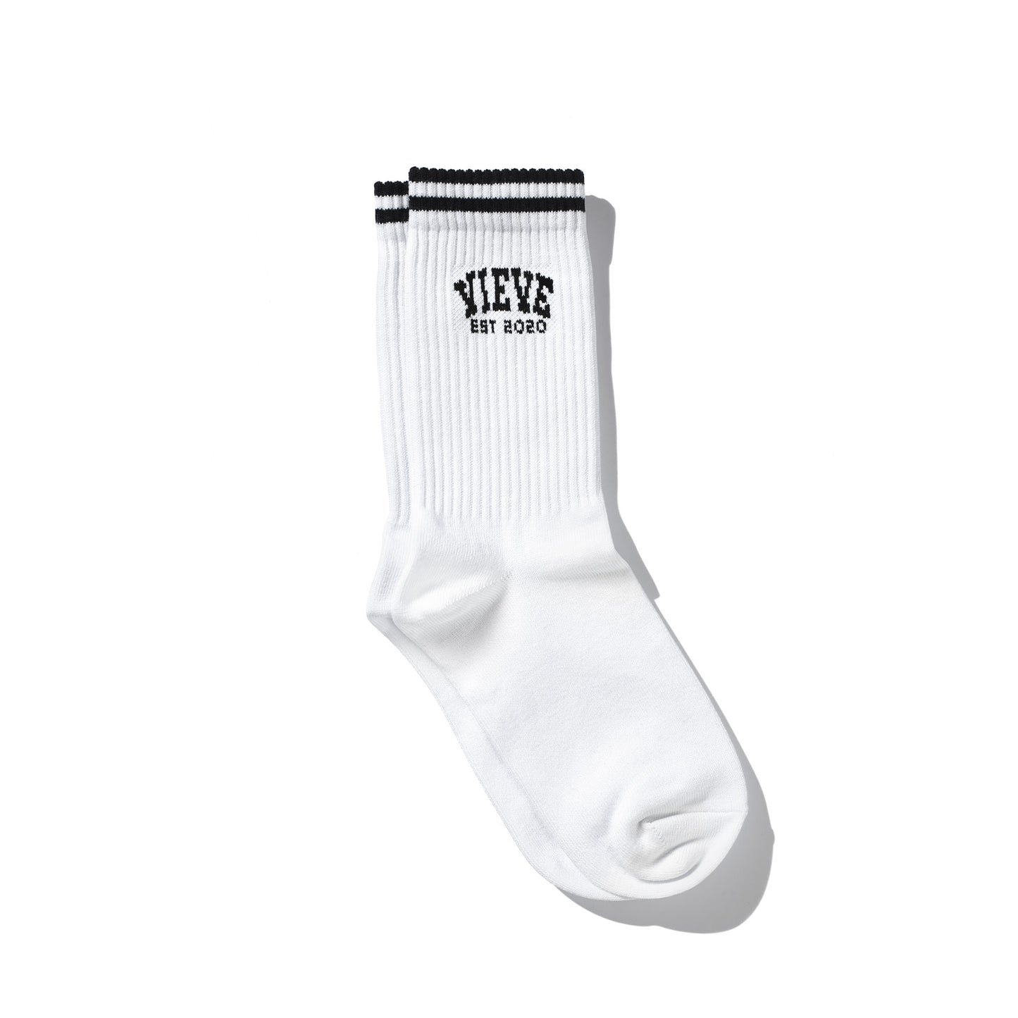 VIEVE The Varsity Sock Society vieve-varsity-socks-white-1